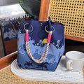 Crochet Tote Bag for Women, Cute Colorful Handmade Bag, Adorable Gift Idea for Her