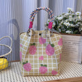 Crochet Tote Bag for Women, Cute Colorful Handmade Bag, Adorable Gift Idea for Her